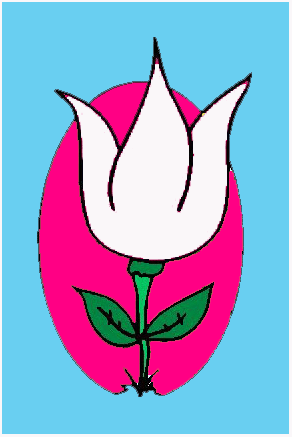 Postkort Blomster XL 24